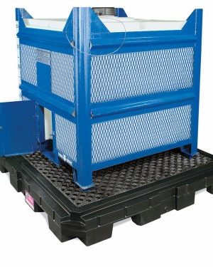 Palet Antiderrame Heavy-Duty (4 tambores o 1 IBC) - PAK 672