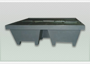 Palet Antiderrame para 4 Tambores - P 400