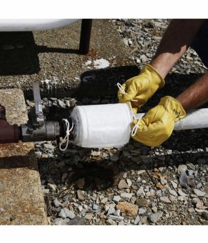 Envoltorio para válvulas y bridas. PIG® Leaktrapper Absorbent Valve Wrap - Oil-Only - MAT 471